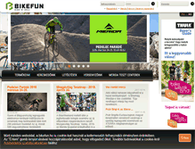 Tablet Screenshot of bikefun.hu
